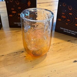 Diesel Cosmic Diner Meteorite Glass Set - Black and Gold